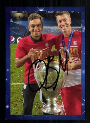 Oliver Batista Meier Autogrammkarte Bayern München Champions League Sieger Orign