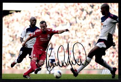 Charlie Adam FC Liverpool Foto Original Signiert + G 40478