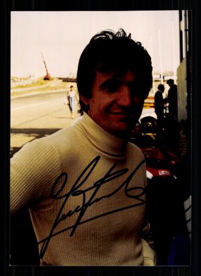 Piercarlo Ghinzani Formel 1 1981-1989 Foto Original Signiert + G 40540