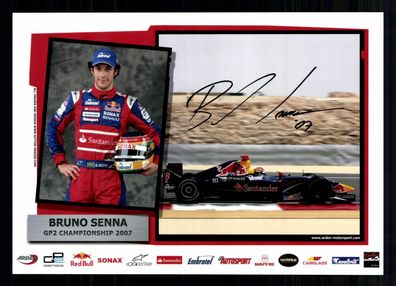 Bruno Senna Formel 1 2010-2012 Foto Original Signiert + G 40545