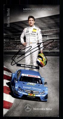 Roberto Merhi Autogrammkarte Original Sign. Motorsport + G 40608