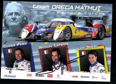 Nicolas Lapierre Autogrammkarte Original Signiert Motorsport + G 40613