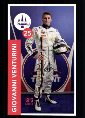 Giovanni Venturini Autogrammkarte Original Signiert Motorsport + G 40616
