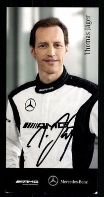 Thomas Jäger Autogrammkarte Original Signiert Motorsport + G 40633