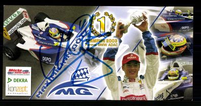 Maximilian Goetz Autogrammkarte Original Signiert Motorsport + G 40638