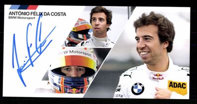 Antonio Felix da Costa Autogrammkarte Original Signiert Motorsport + G 40639