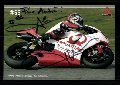 Alexander Hoffman Autogrammkarte Original Signiert Motorsport + G 40657