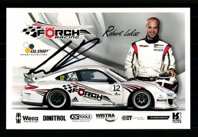 Robert Lukas Autogrammkarte Original Signiert Motorsport + G 40660