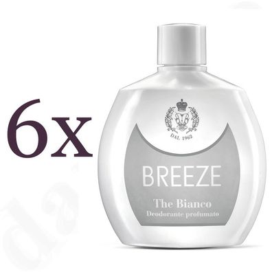 Breeze Squeeze deo THE BIANCO 6x 100 ml