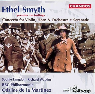 Ethel Smyth (1858-1944): Konzert f. Violine, Horn & Orchester - Chandos 0095115944929
