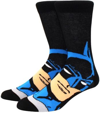 Batman Comic Socken - DC Comics 360° Motiv Charakter Justice League Heroes Socken