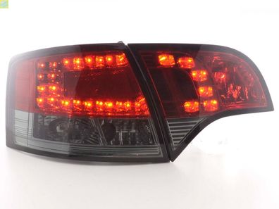 LED Rückleuchten Set Audi A4 Avant Typ 8E 04-08 rot/ schwarz
