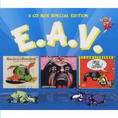 Erste Allgemeine Verunsicherung (EAV): 3 CD Box Special Edition - Electrola 946844...