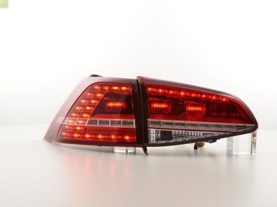 LED Rückleuchten Set VW Golf 7 ab 2012 rot/ klar