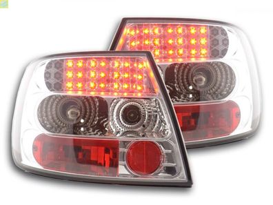 LED Rückleuchten Set Audi A4 Limousine Typ B5 95-00 chrom S4 / TDI