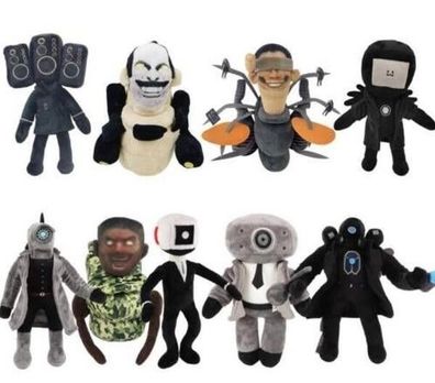 Skibidi Toilet Plüschtiere entzückende und flauschige Stoffpuppe Plüsch Spielzeug