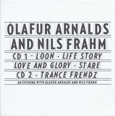lafur Arnalds & Nils Frahm: Collaborative Works - - (CD / Titel: A-G)