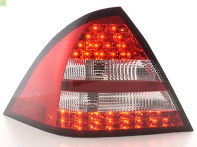 LED Rückleuchten Set Mercedes C-Klasse W203 Limo 05-07 rot/ klar