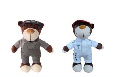 Niedliches Rennbären-Plüschtiere Rallye-Bär Teddybär für das 4S-Geschäft