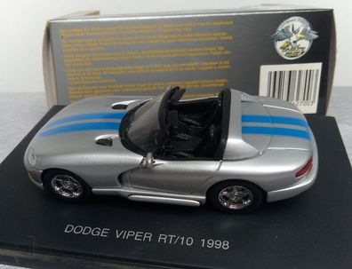 Dodge Viper RT/10, silber mit blauen Streifen, Eagle`s Race 1:43