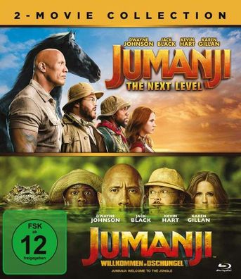 Jumanji: Willkommen im Dschungel / Jumanji: The Next Level (Blu-ray) - Sony Pictur...