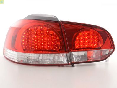 LED Rückleuchten Set VW Golf 6 Typ 1K 08- klar/ rot