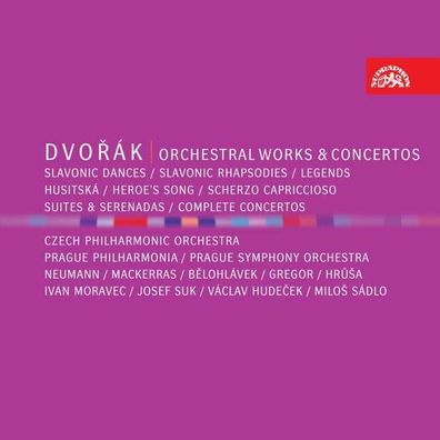 Antonin Dvorak (1841-1904): Antonin Dvorak - Orchesterwerke & Konzerte - Supraphon