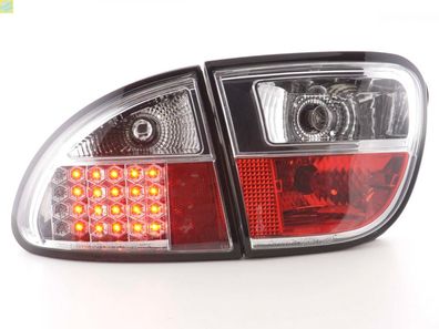 LED Rückleuchten Set Seat Leon Typ 1M 1999-2005 chrom