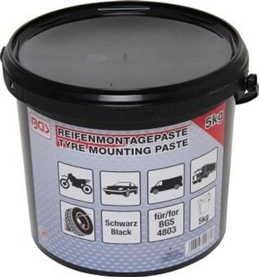 Reifenmontagepaste | schwarz | 5 kg