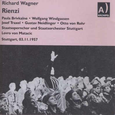 Richard Wagner (1813-1883): Rienzi - Archipel - (CD / Titel: H-Z)