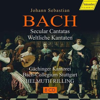Johann Sebastian Bach (1685-1750): Die weltlichen Kantaten (Helmuth Rilling) - ...
