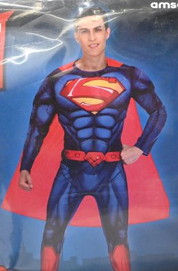 amscan Superman Kostüm für Herren, Größe L, Herrenkostüm * A