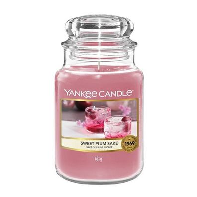 Yankee Candle Sweet Plum Sake Duftkerze 623 g