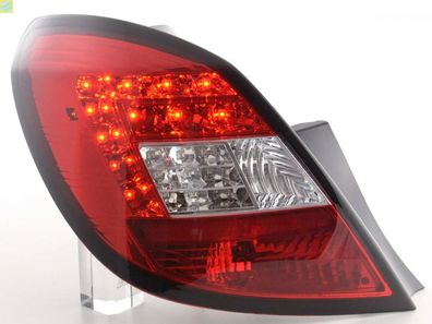 LED Rückleuchten Set Opel Corsa D 5-türig 06-10 rot/ klar