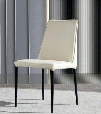 Weißer Esszimmerstuhl Designer Holzstühle Stilvolle Moderne Textilstühle