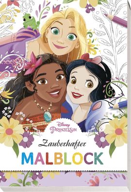 Disney Prinzessin: Zauberhafter Malblock, Disney