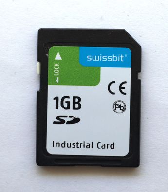 NEU: 1 GB Swissbit SD Industrial SFSD1024L1BM1TO-I-DF-221-STD SLC NAND S-450 Secure