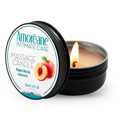 150 ml - Amoreane Massage Candle Peach me up 30ml,