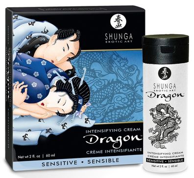 60 ml - SHUNGA Dragon Sensitive Virility Cream 60