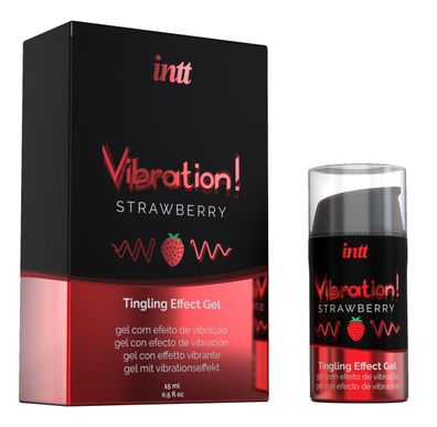 15 ml - intt Liquid Vibration Strawberry 15ml