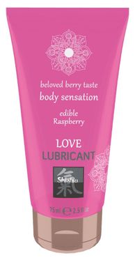 75 ml - Shiatsu Edible Love lubricant Raspberry 7