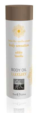 75 ml - HOT Shiatsu - Luxury Body Oil Vanilla 75 ml