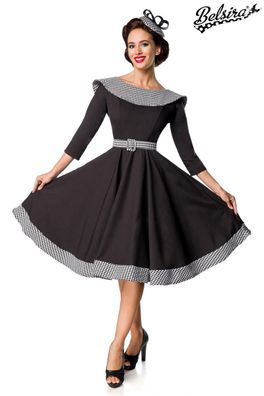 Belsira - Premium Vintage Swing-Kleid - (2XL,3XL, L