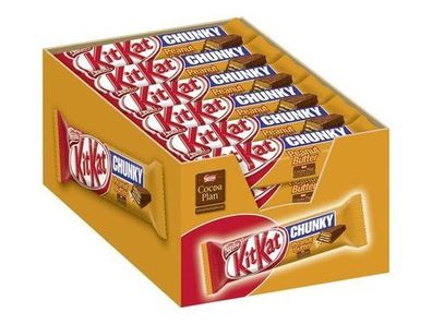 KitKat Chunky Peanut Butter Schokoriegel 24 Stück