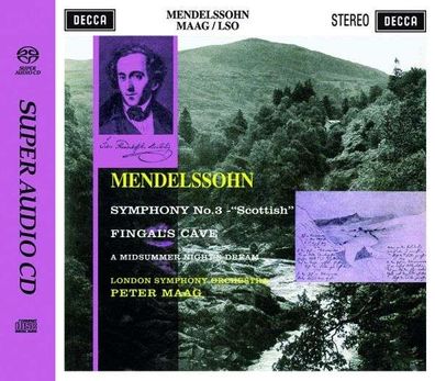 Felix Mendelssohn Bartholdy (1809-1847): Symphonie Nr.3 "Schottische" - - (SACD ...