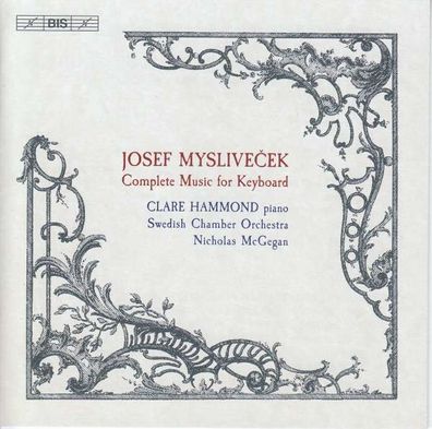 Josef Myslivecek (1737-1781): Klavierkonzerte Nr.1 & 2 - BIS - (Classic / SACD)
