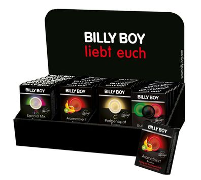 BILLY BOY Thekendisplay mit 28 x 3er Packungen