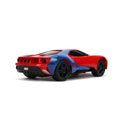 Jada Toys 253226002 - Marvel Spiderman RC 2017 Ford GT, 1:16