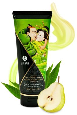 200 ml - SHUNGA Massage Cream Pear & Exotic Green