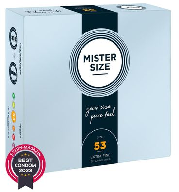 Mister Size - 53 mm - (div. Varianten)